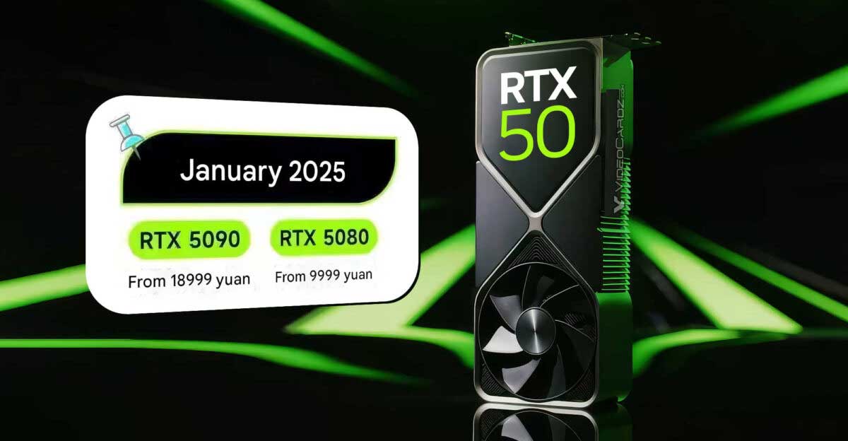 NVIDIA RTX 5080 et RTX 5090 : des tarifs commencent à s'afficher ...