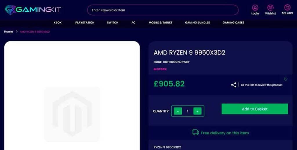 AMD Ryzen 9 9950X3D2: preview at more than €1,000, AMD pushes its high-end positioning even further